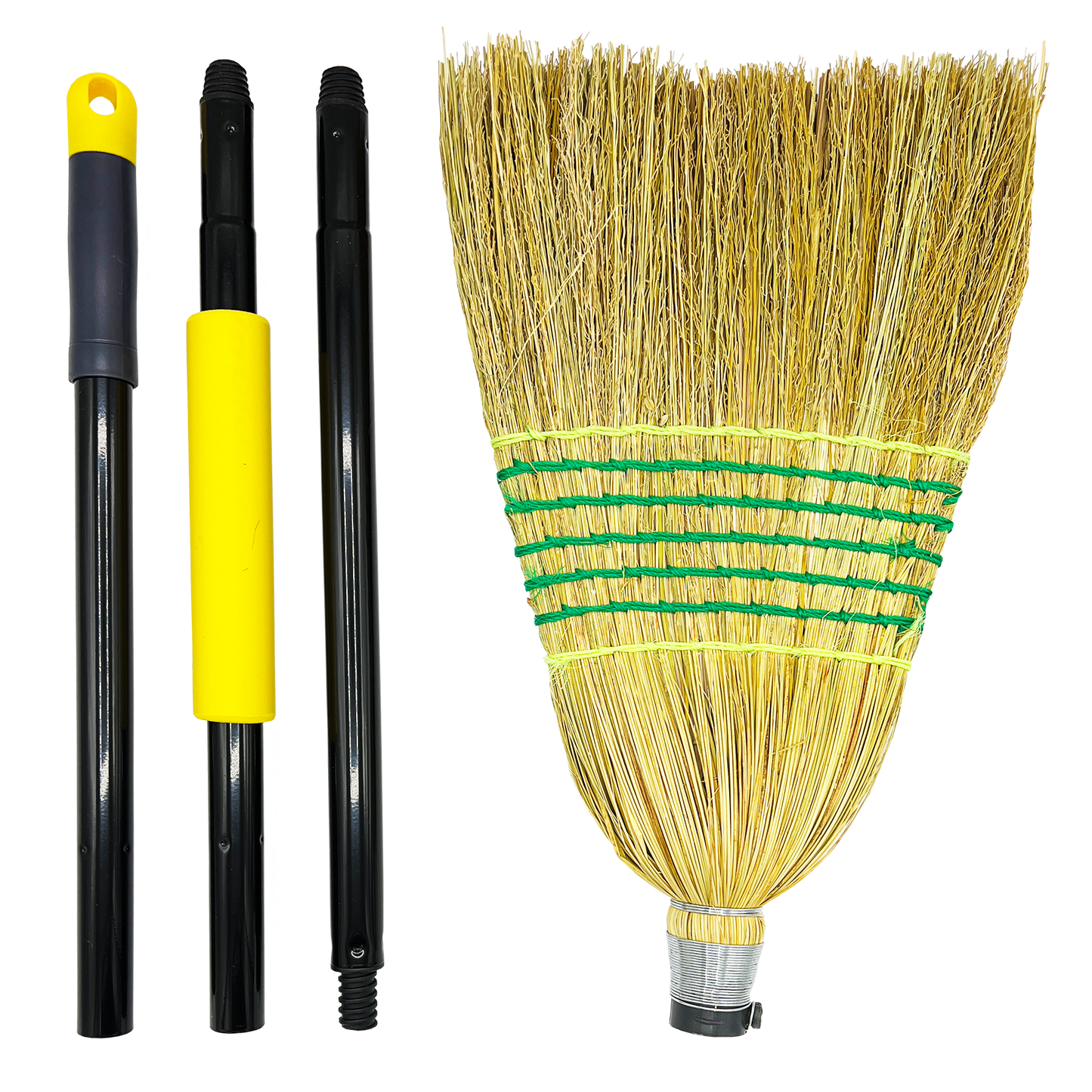 COLLAPSIBLE CORN BROOM