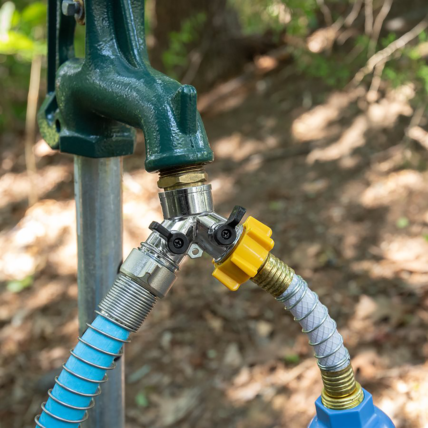 METAL FRESH WATER HOSE Y-VALVE