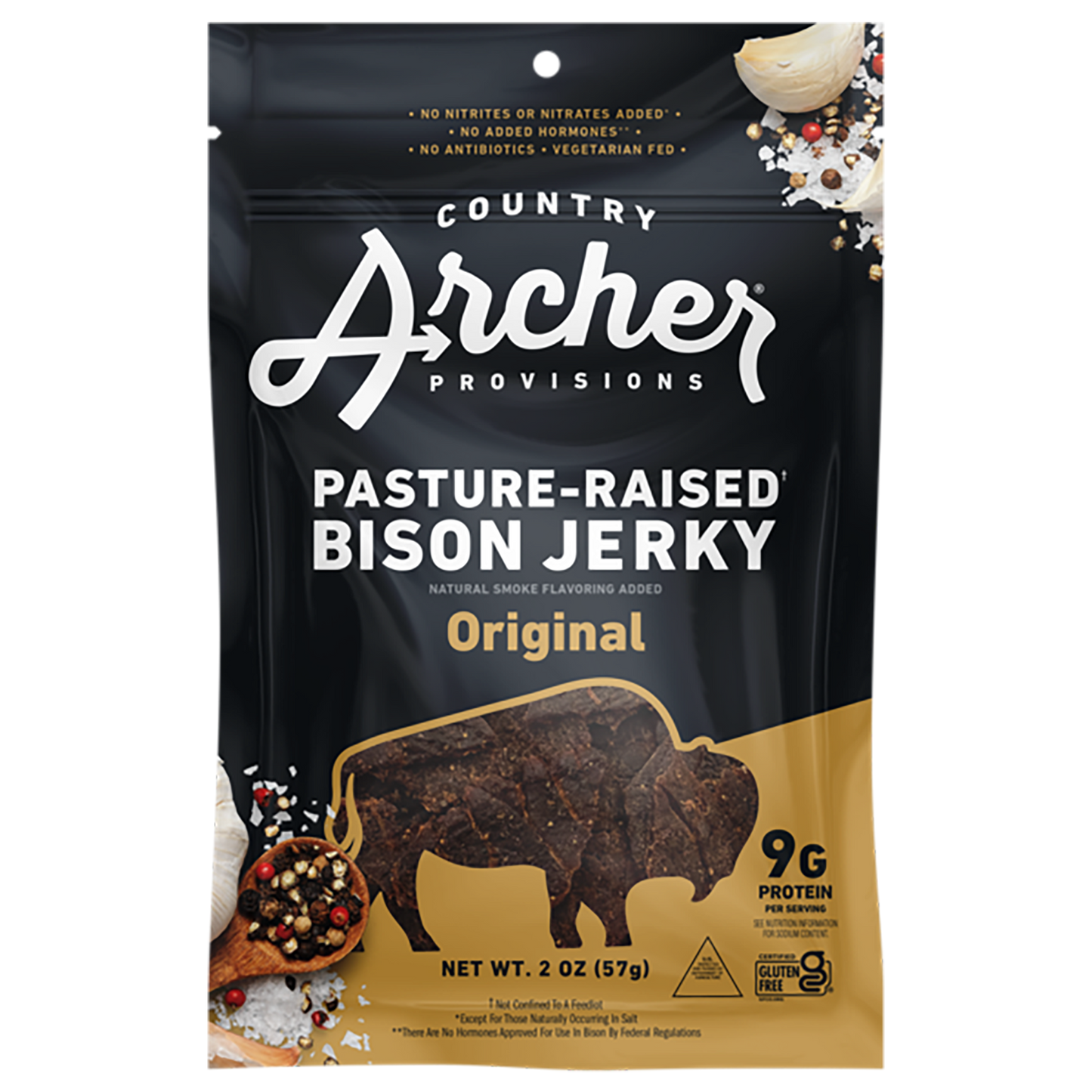 12PK ORIGINAL BISON JERKY DISPLAY