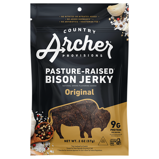 12PK ORIGINAL BISON JERKY DISPLAY