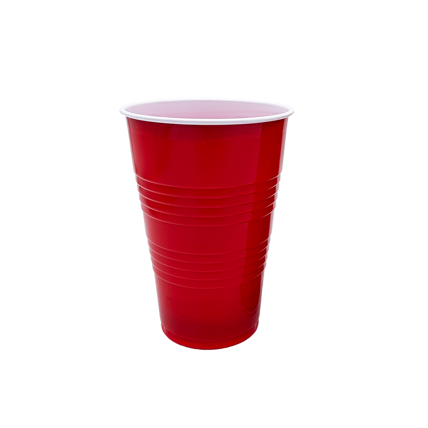 12PK RED PLASTIC CUPS