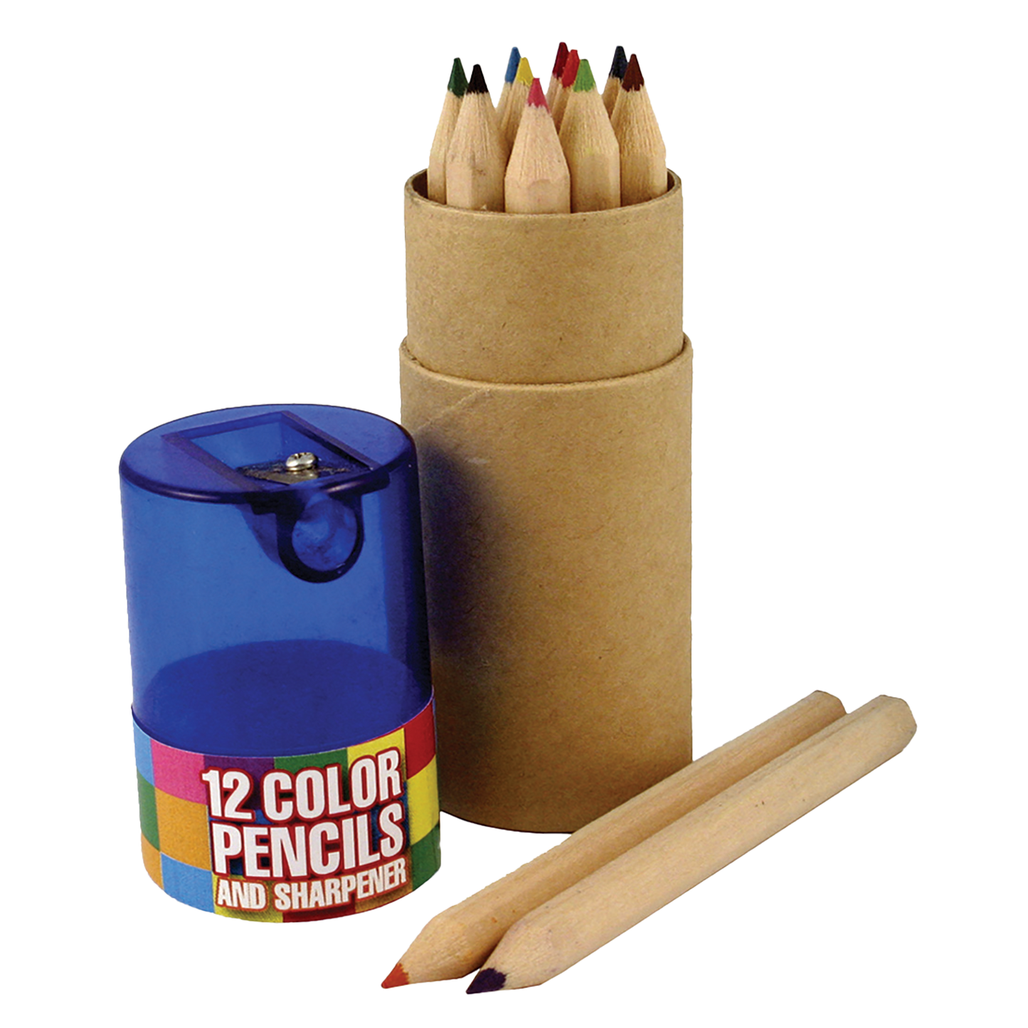 24PC MINI COLOR PENCILS DISPLAY