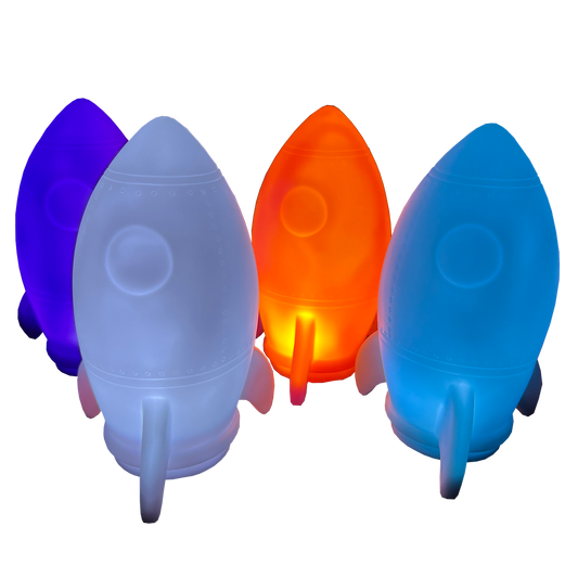 12PC SPACESHIP NIGHT LIGHT DISPLAY