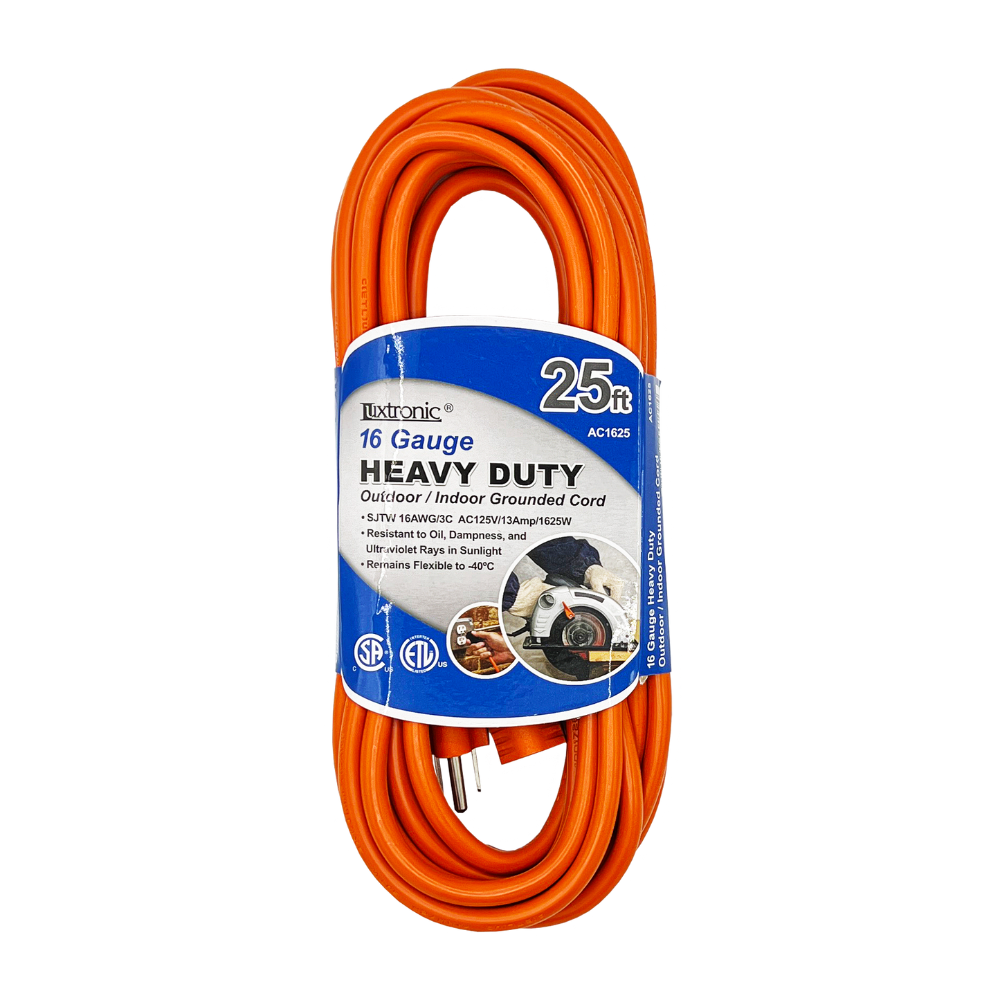 25FT OUTDOOR EXTENSION CORDS