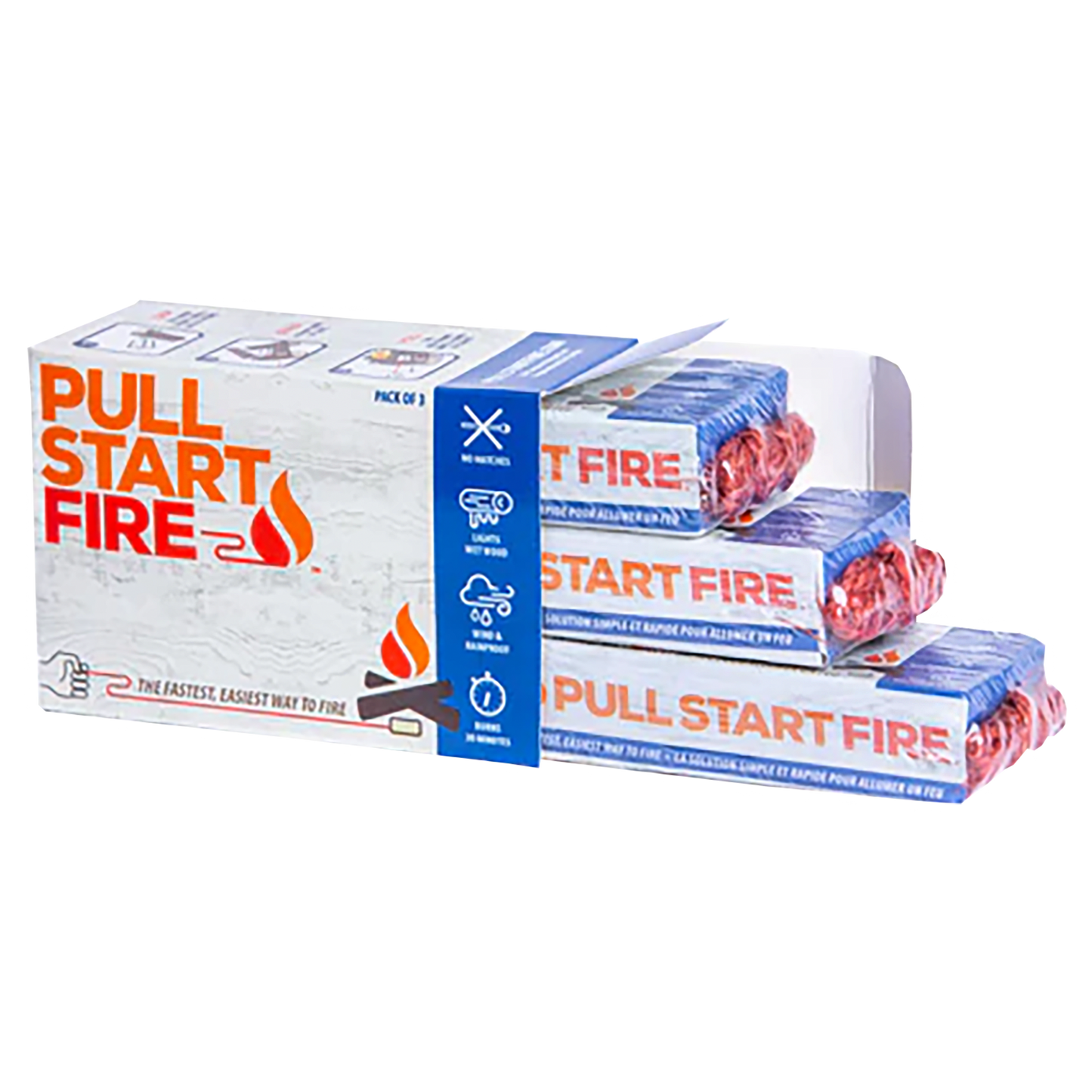 3PK PULL START FIRE