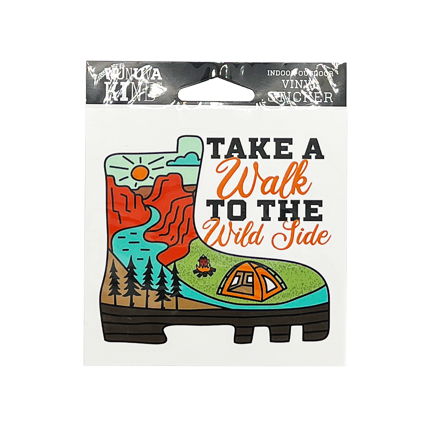 TAKE A WALK ON THE WILD SIDE VINYL STICKER