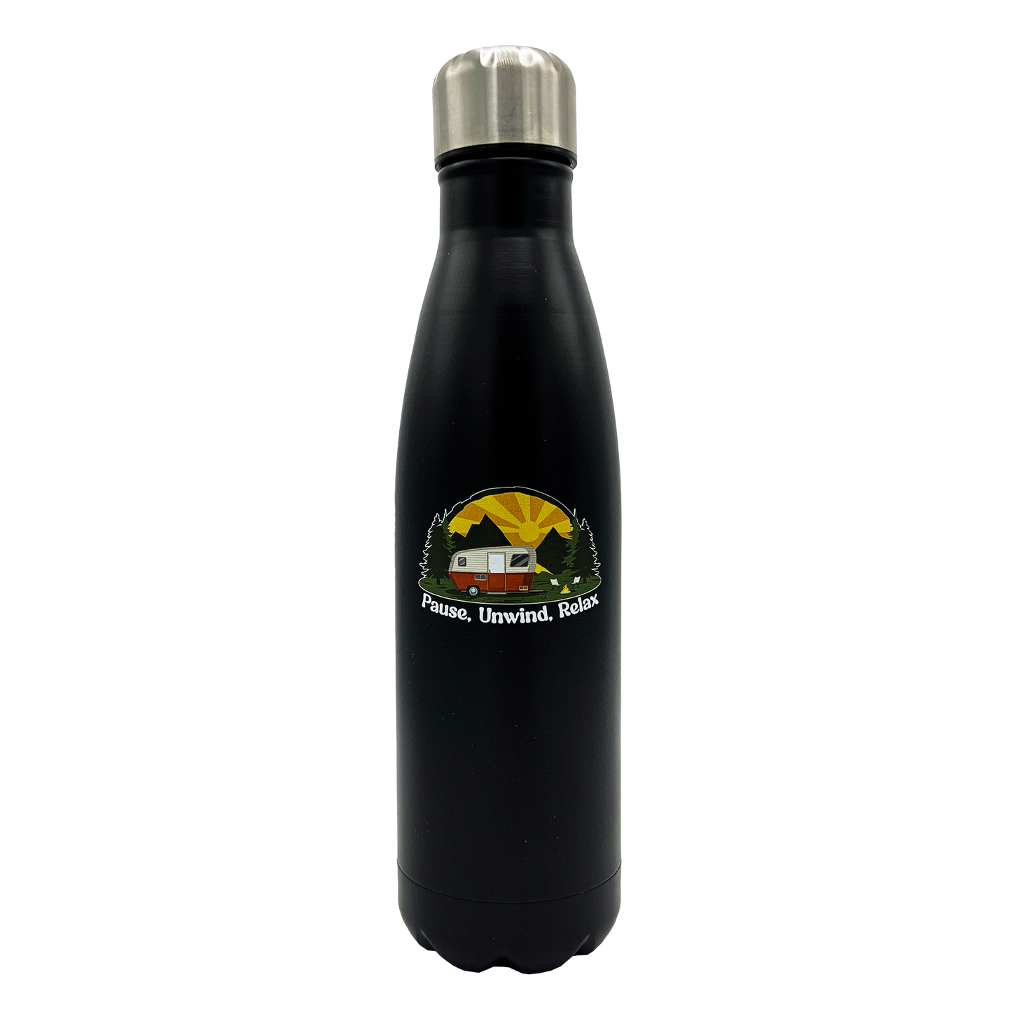 16OZ CAMP THEME WATER BOTTLE