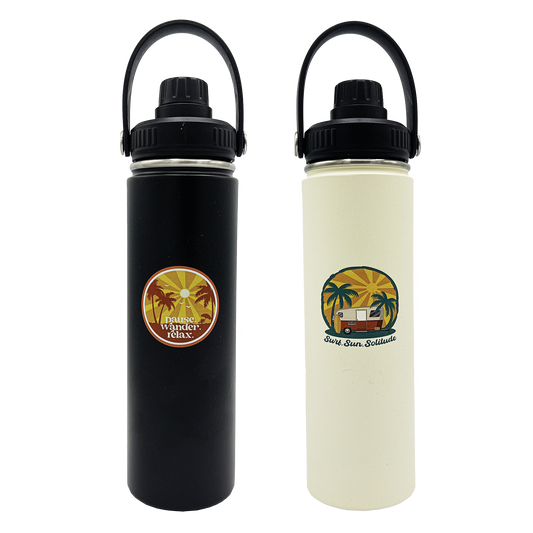 20OZ BEACH THEME SPORTS WATER BOTTLE