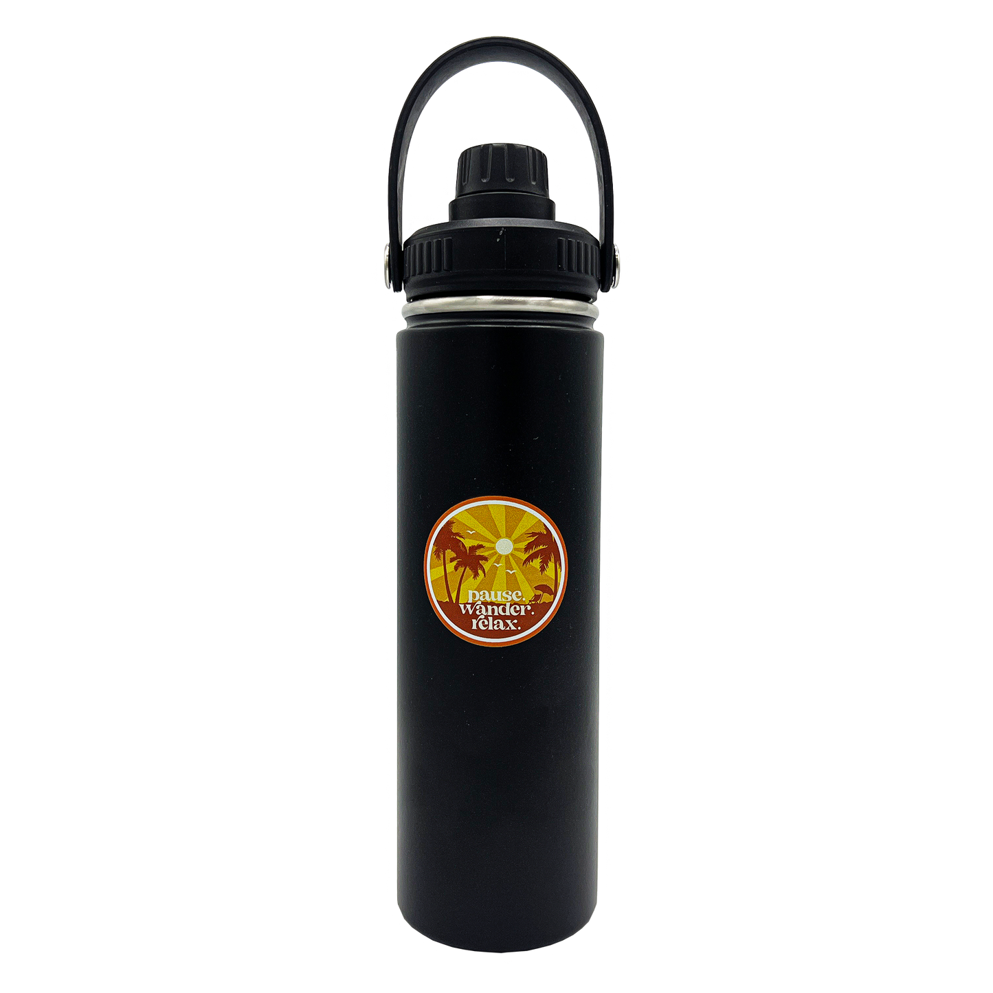 20OZ BEACH THEME SPORTS WATER BOTTLE