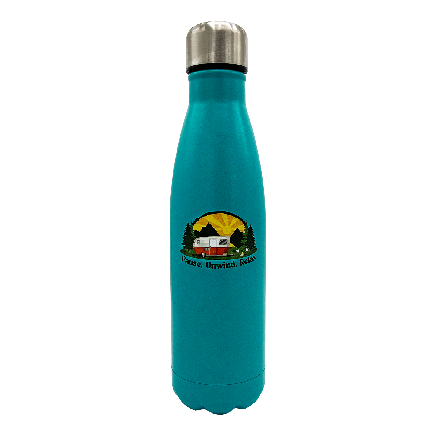 16OZ CAMP THEME WATER BOTTLE