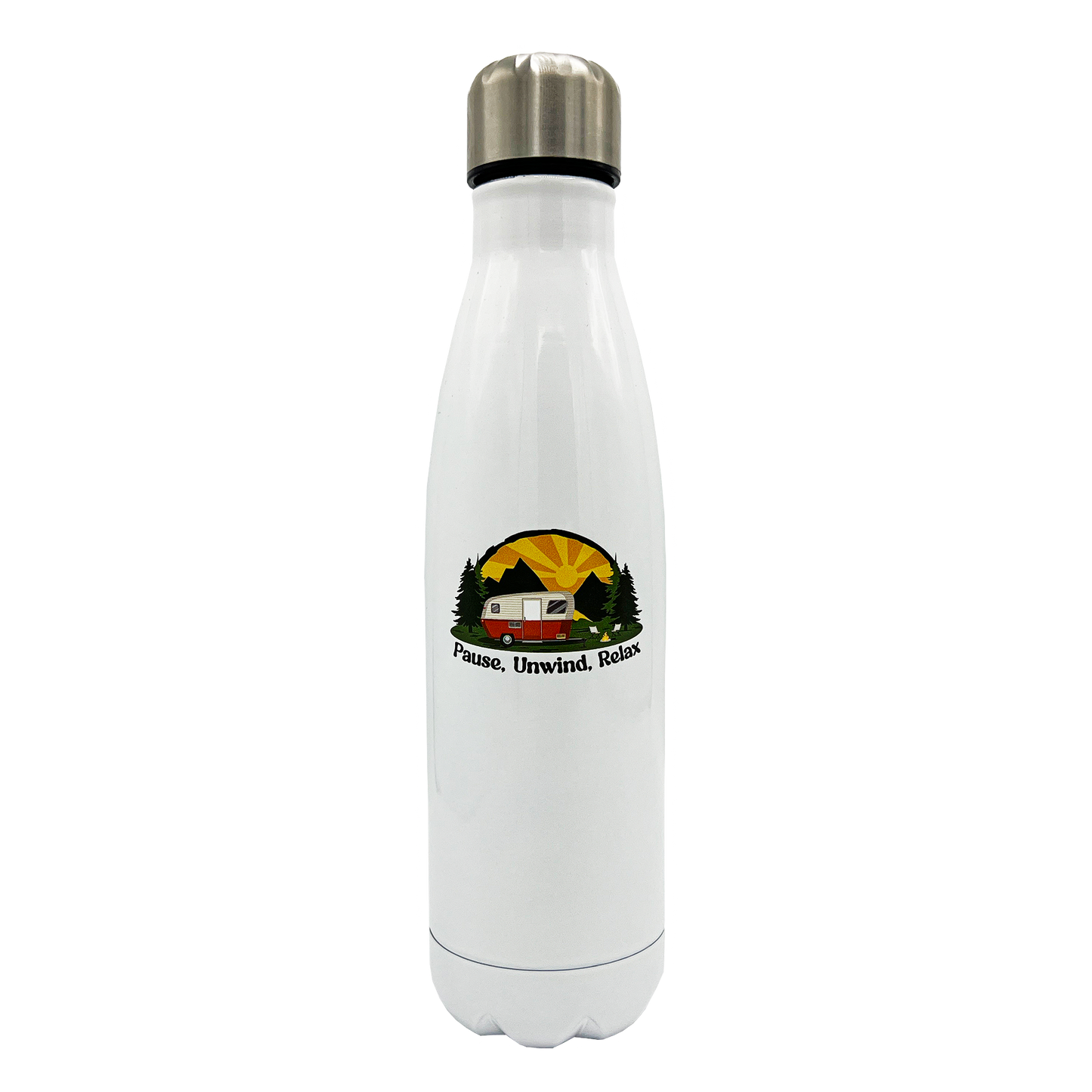 16OZ CAMP THEME WATER BOTTLE