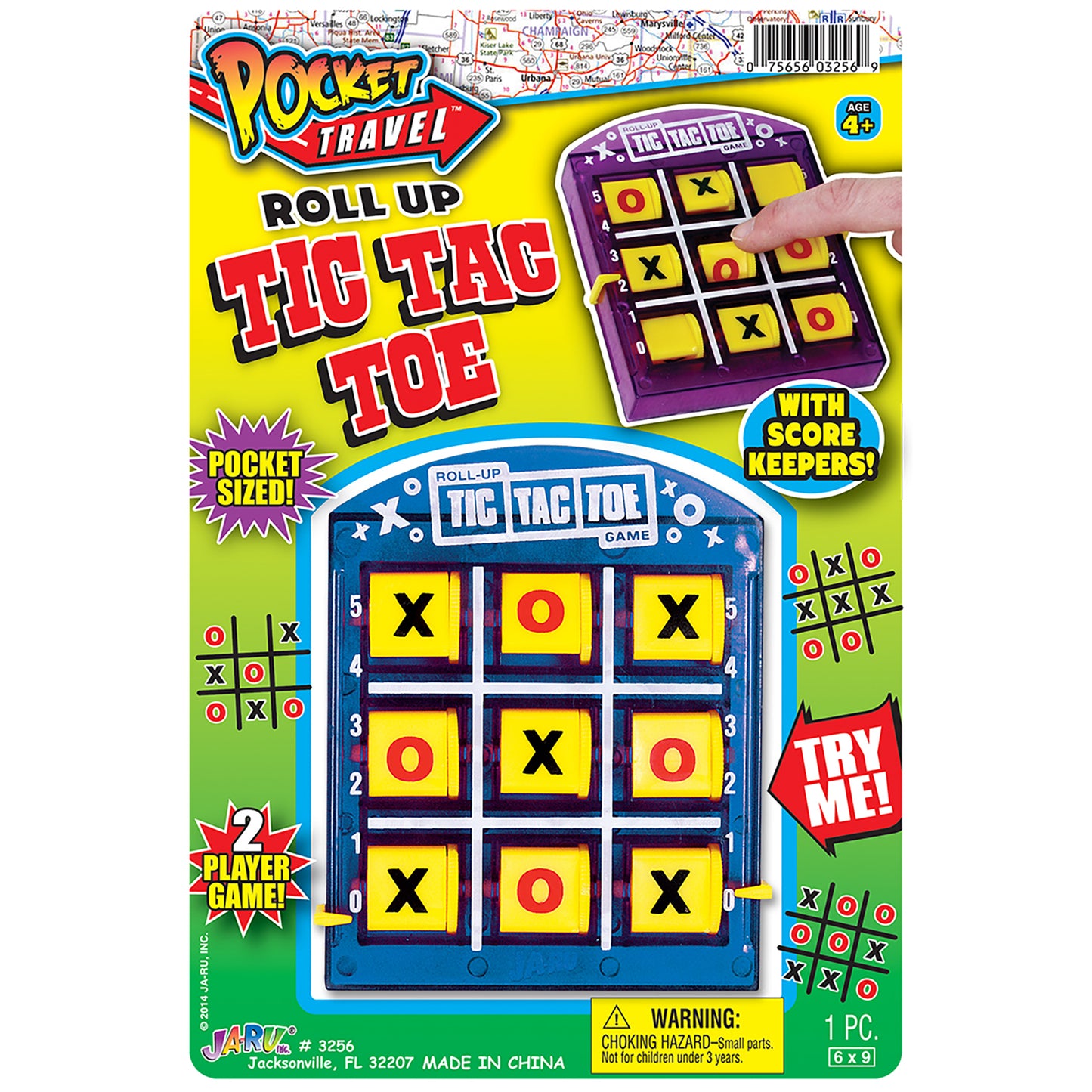 POCKET SIZE TIC TAC TOE