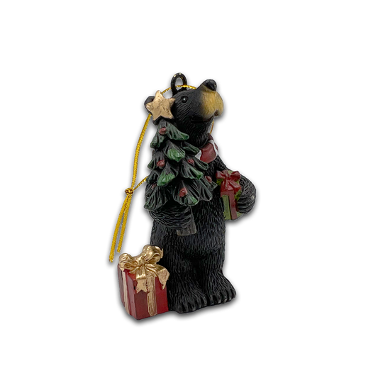 RESIN BEAR ORNAMENT