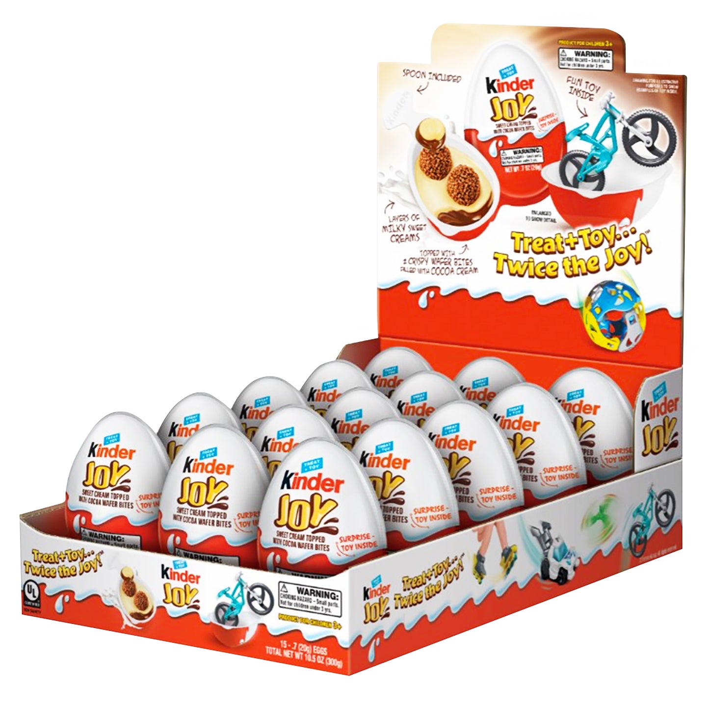 12PC KINDER JOY CHOCOLATE DISPLAY