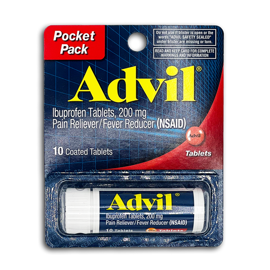 CARDED ADVIL VIAL