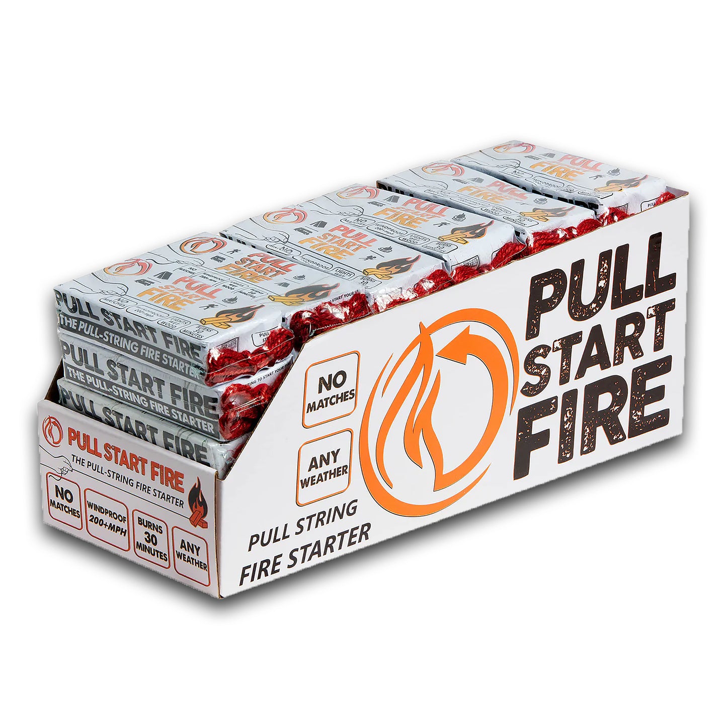 30PC PULL START FIRE DISPLAY